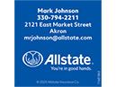 Allstate logo, agent Mark Johnson